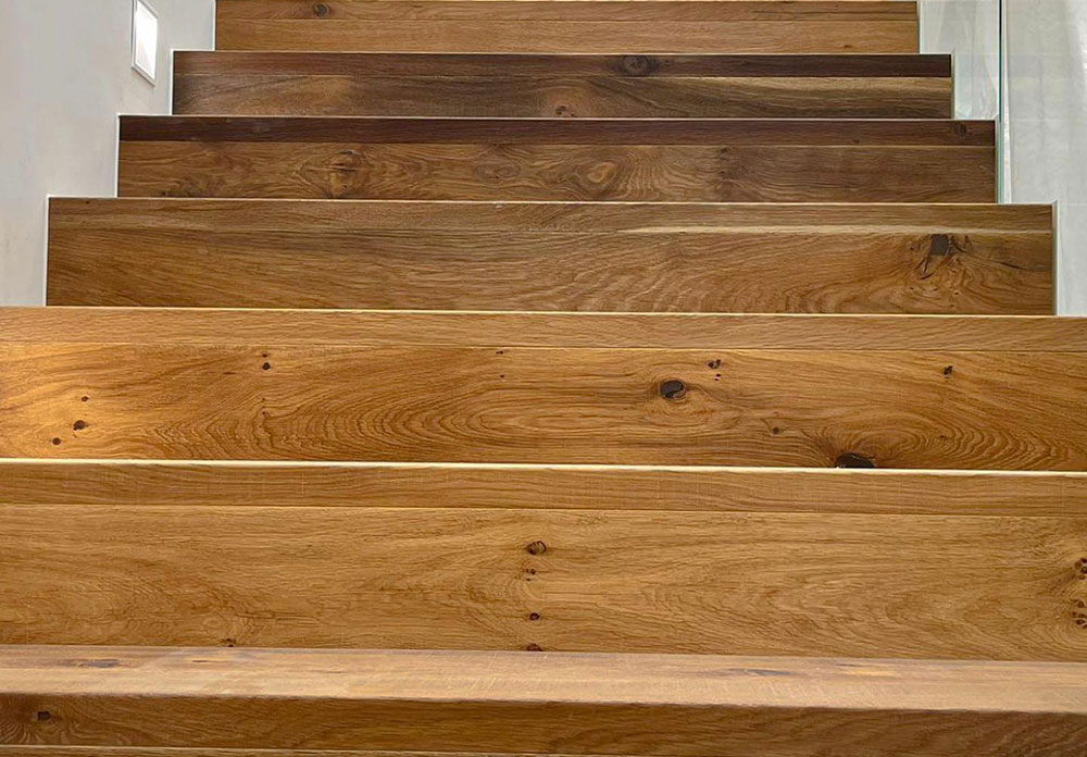 Holztreppen